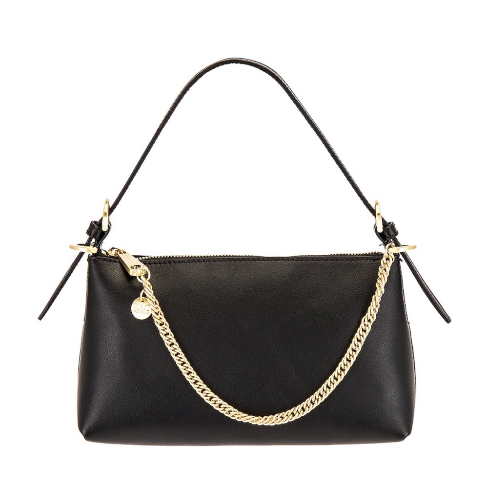 Black crossbody bag Zac Posen Posen Zip Top Crossbody Bag Black